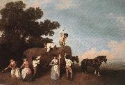STUBBS, George Haymaking  t Spain oil painting reproduction
